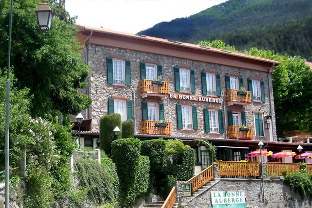 Hotel La Bonne Auberge Saint-Martin-Vésubie Buitenkant foto